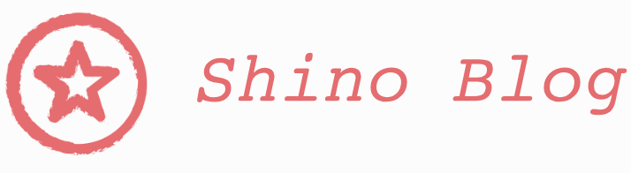 Shino Blog